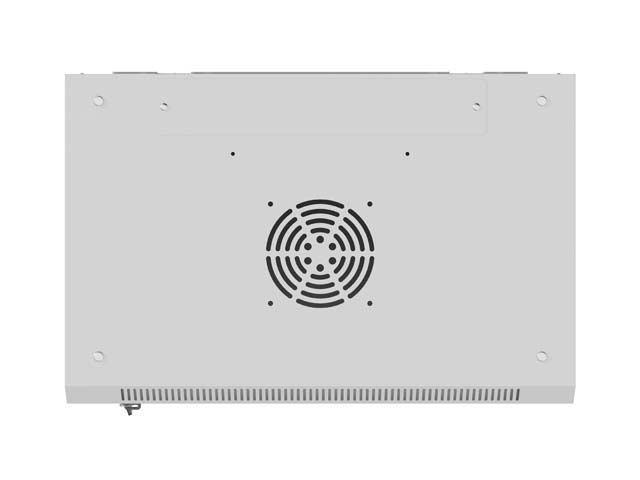 Lanberg 19" 12U Falra szerelhető Rackszekrény Grey