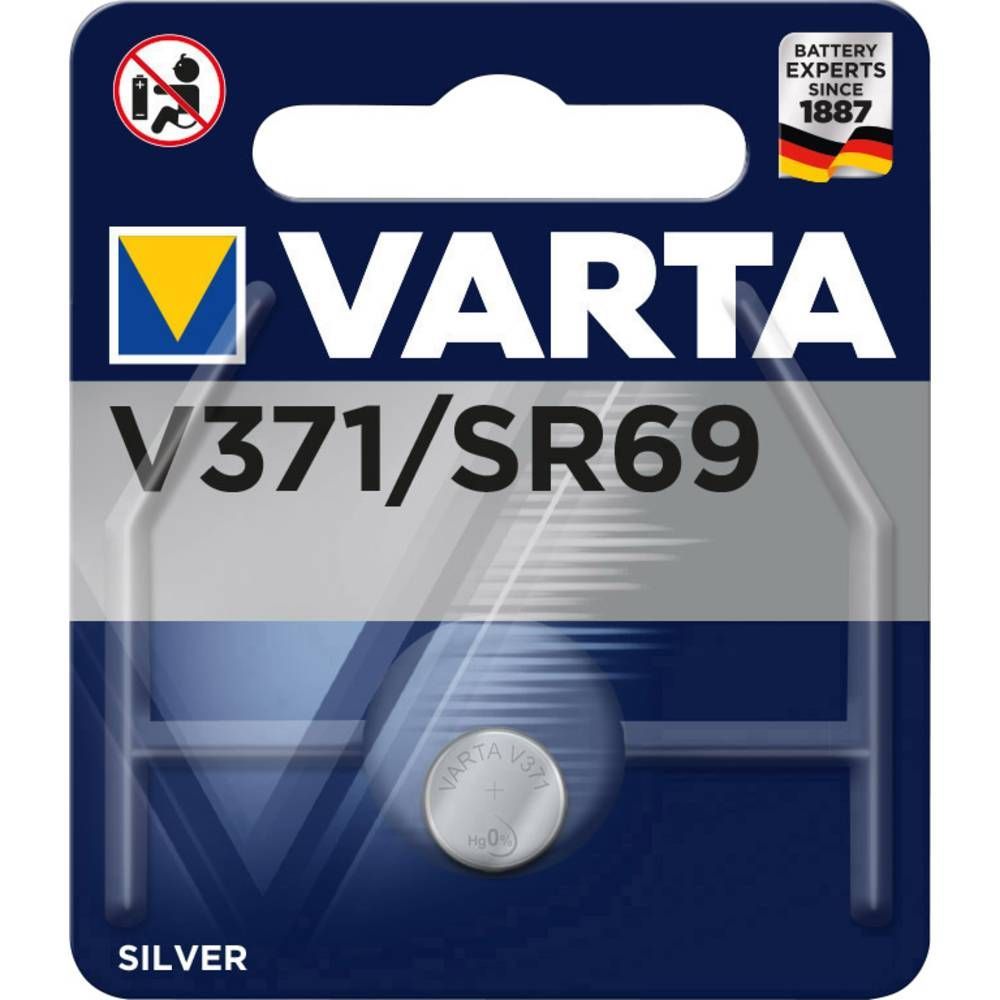 Varta V371 Silver-oxide Elem 1db/csomag Varta V371 Silver-oxide Elem 1db/csomag