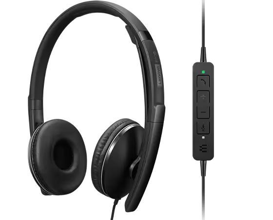 Lenovo Wired ANC Gen 2 UC Headset Black Lenovo Wired ANC Gen 2 UC Headset Black
