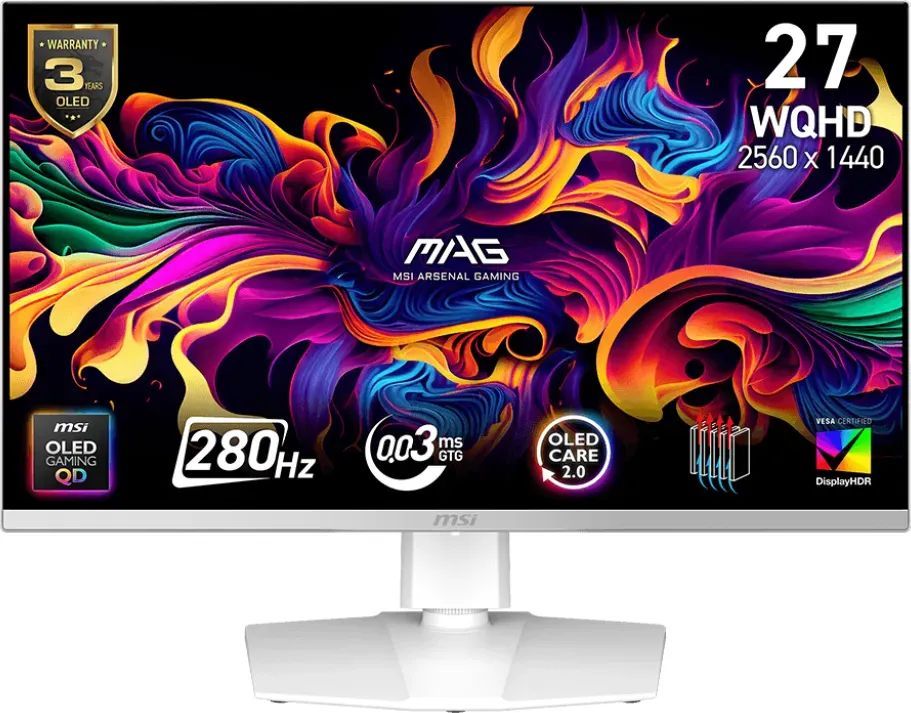 Msi 26,5" 272QPWDE OLED Msi 26,5" 272QPWDE OLED