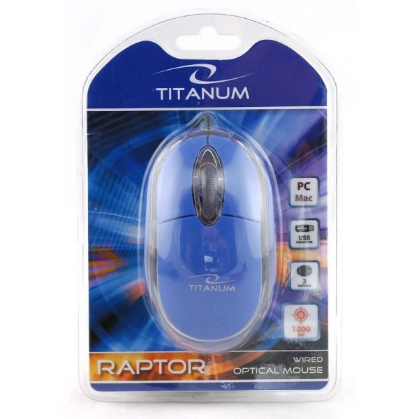 Esperanza Titanum Raptor mouse Blue Esperanza Titanum Raptor mouse Blue