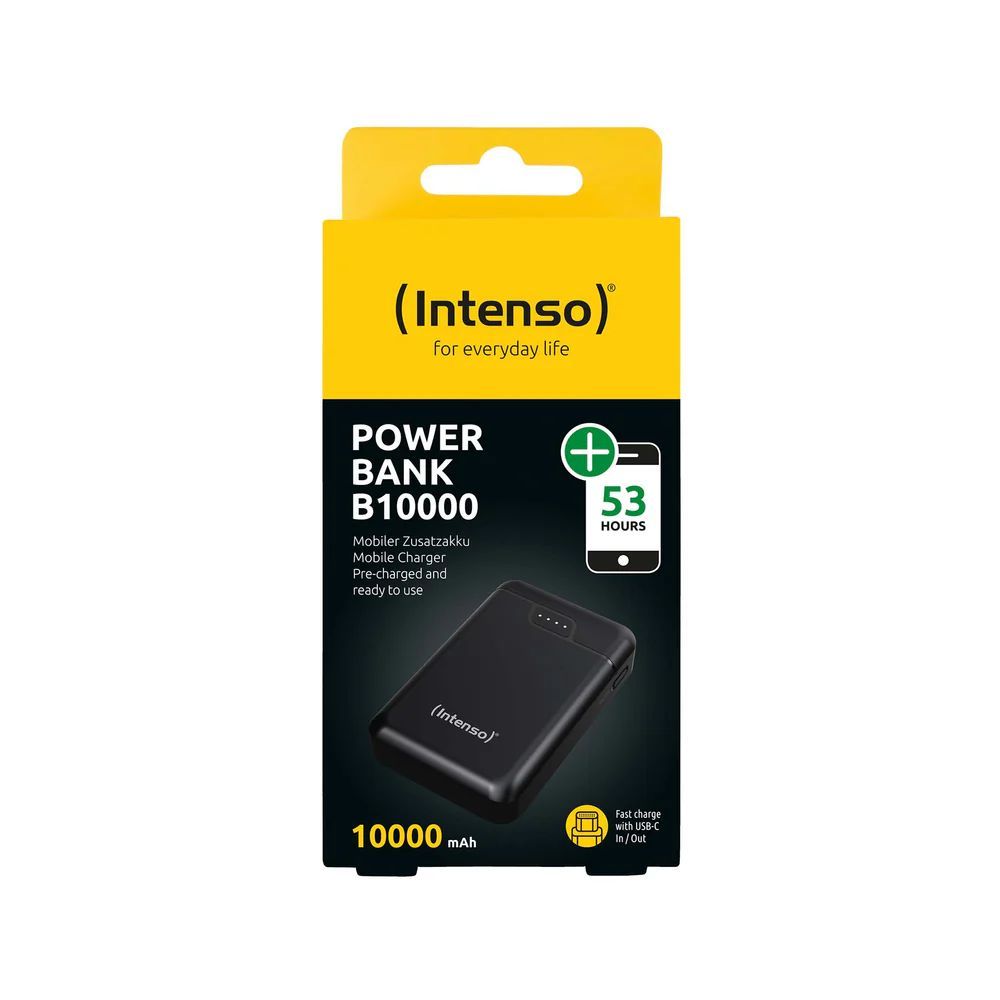 Intenso B10000 10000mAh PowerBank Black Intenso B10000 10000mAh PowerBank Black