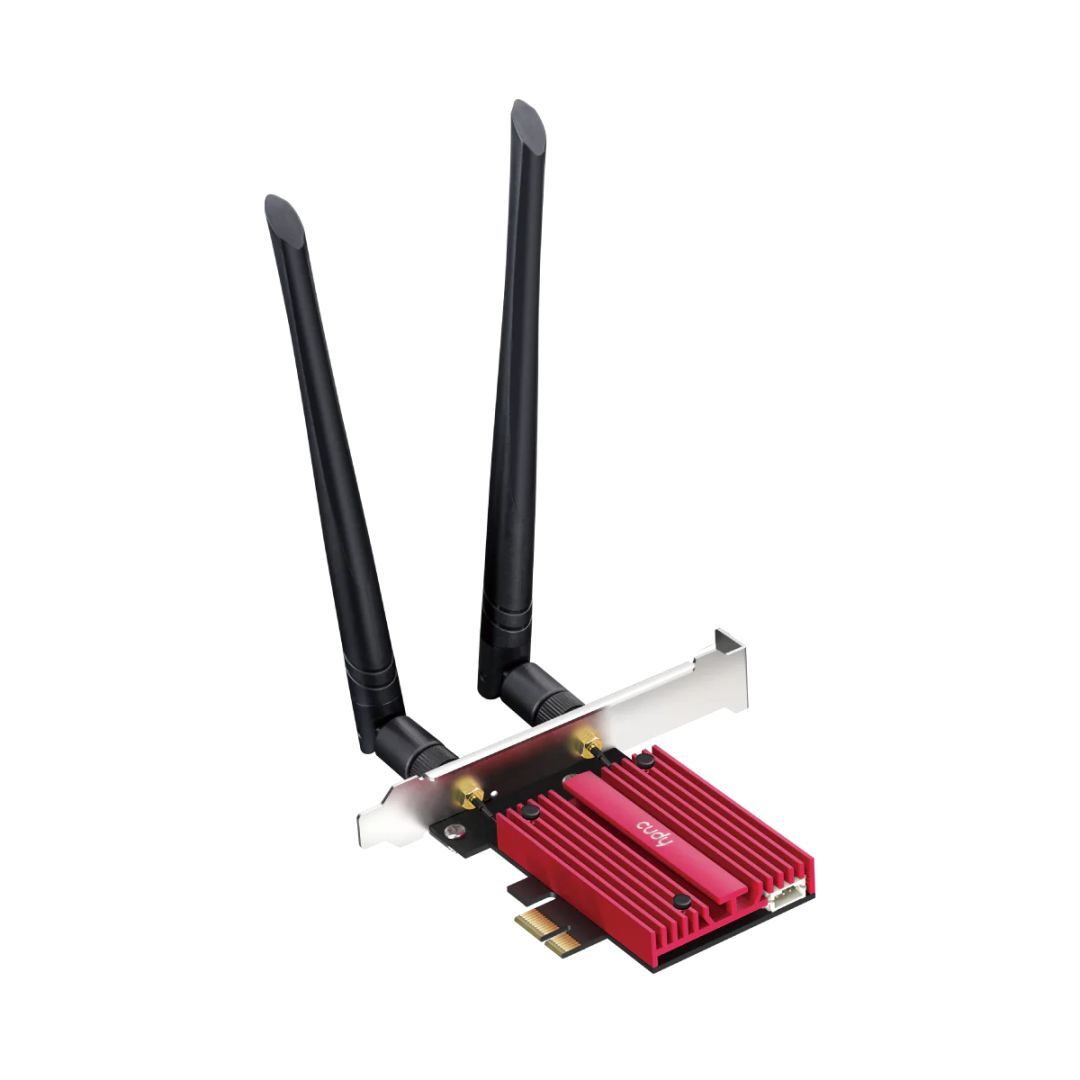 Cudy WE3000S AX5400 Tri-Band Wi-Fi 6E PCIe Adapter Cudy WE3000S AX5400 Tri-Band Wi-Fi 6E PCIe Adapter