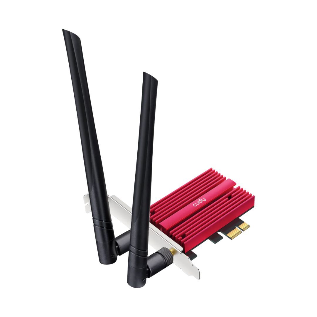 Cudy WE3000S AX5400 Tri-Band Wi-Fi 6E PCIe Adapter Cudy WE3000S AX5400 Tri-Band Wi-Fi 6E PCIe Adapter