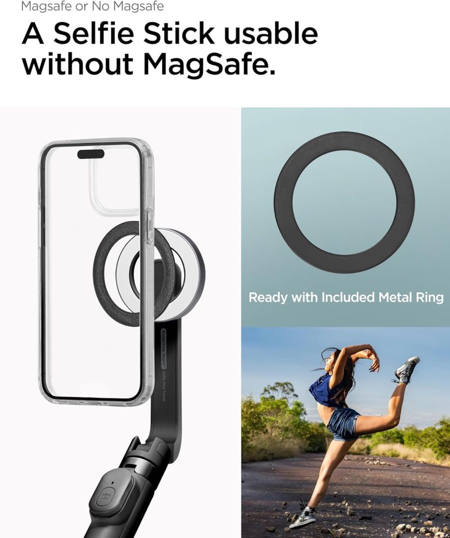 Spigen MagSafe Tripod Selfie Stick Black