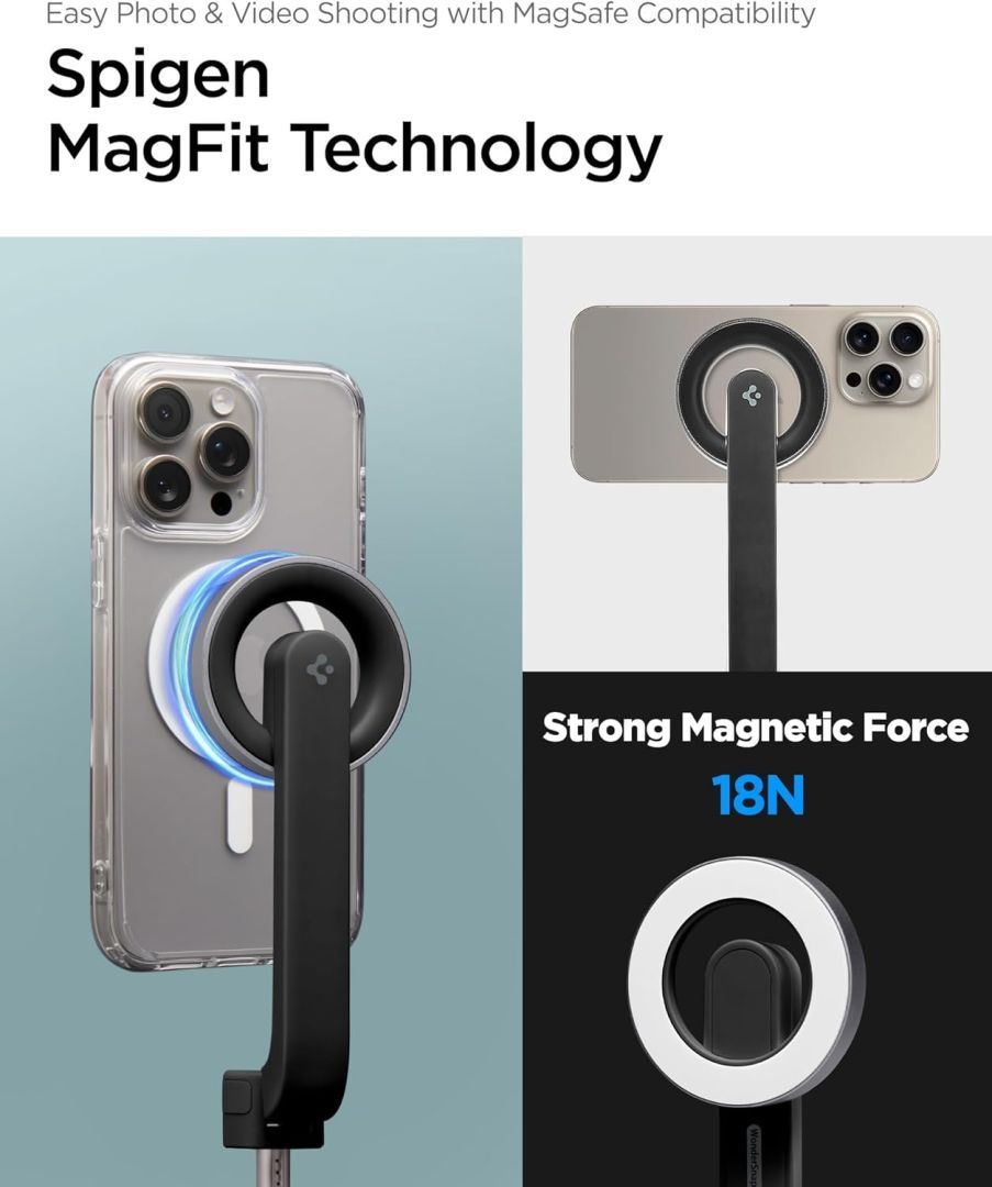 Spigen MagSafe Tripod Selfie Stick Black