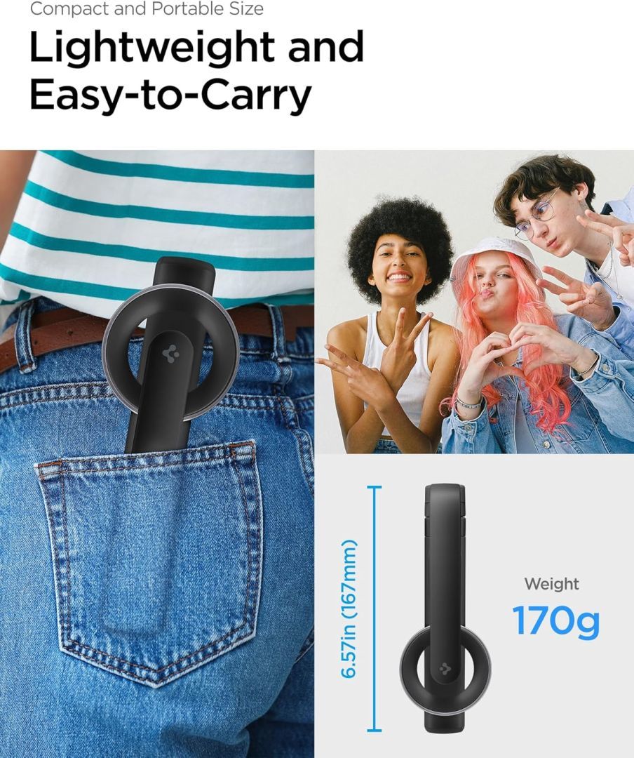 Spigen MagSafe Tripod Selfie Stick Black