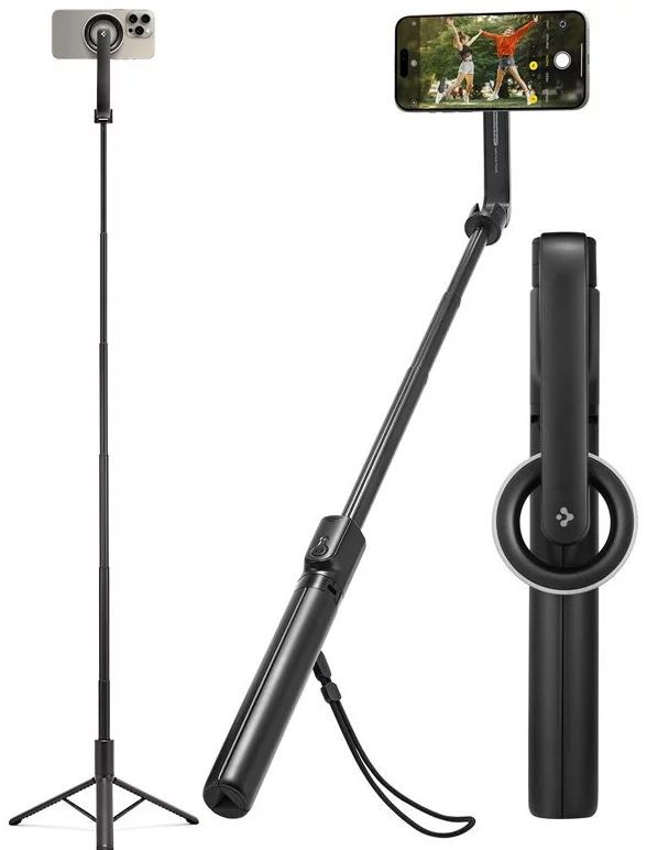 Spigen MagSafe Tripod Selfie Stick longer Version Black Spigen MagSafe Tripod Selfie Stick longer Version Black