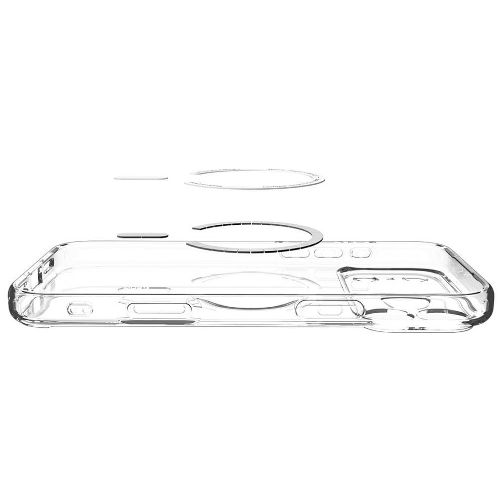 Spigen Ultra Hybrid MagSafe case for iPhone 17 Pro Max Clear Gold