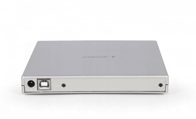 Gembird DVD-USB-021-SV Slim DVD-Writer Silver Gembird DVD-USB-021-SV Slim DVD-Writer Silver