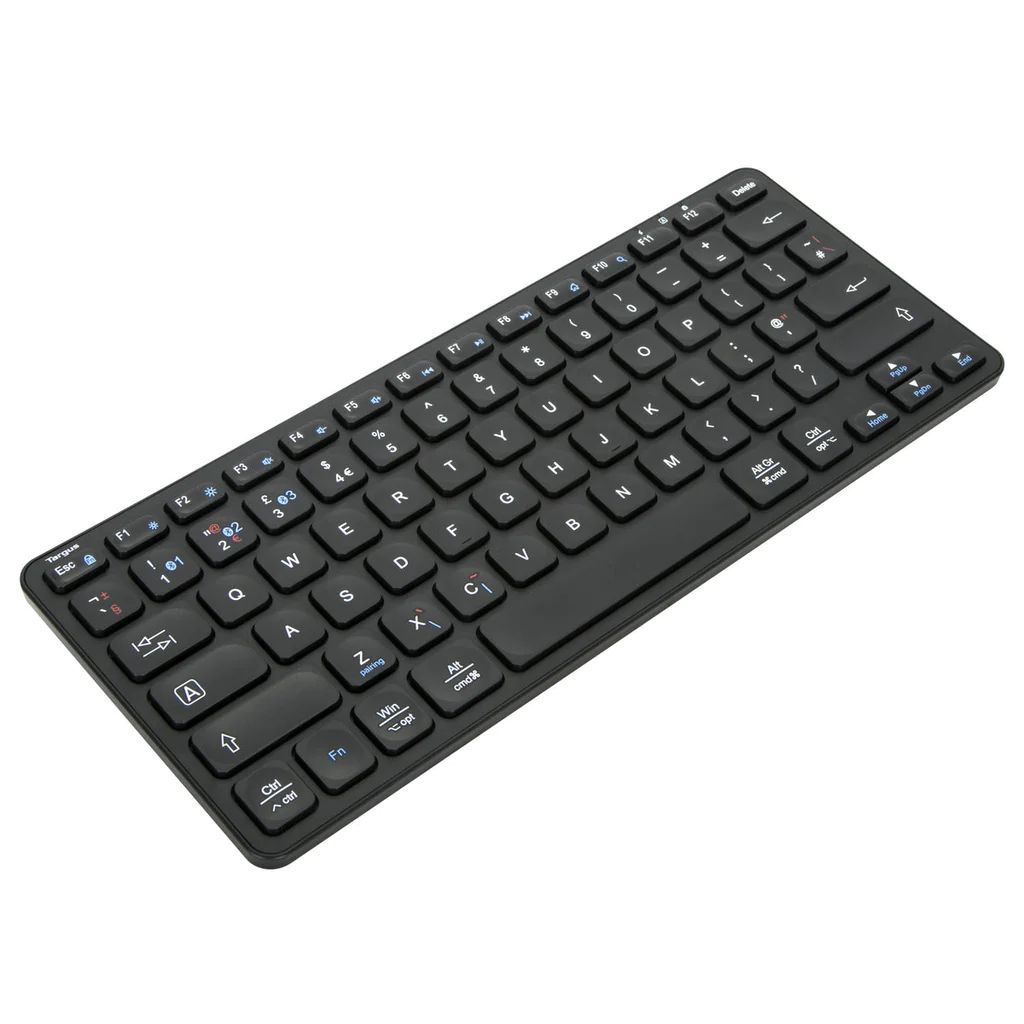 Targus Compact Multi-Device Bluetooth Antimicrobial Keyboard Black UK Targus Compact Multi-Device Bluetooth Antimicrobial Keyboard Black UK