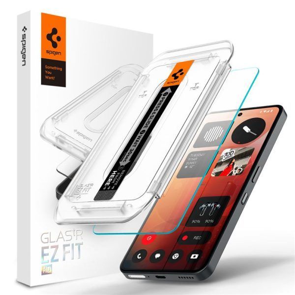 Spigen Glass tR EZ Fit HD 1 Pack Nothing Phone (3a)/(3a) Pro Transparency Spigen Glass tR EZ Fit HD 1 Pack Nothing Phone (3a)/(3a) Pro Transparency