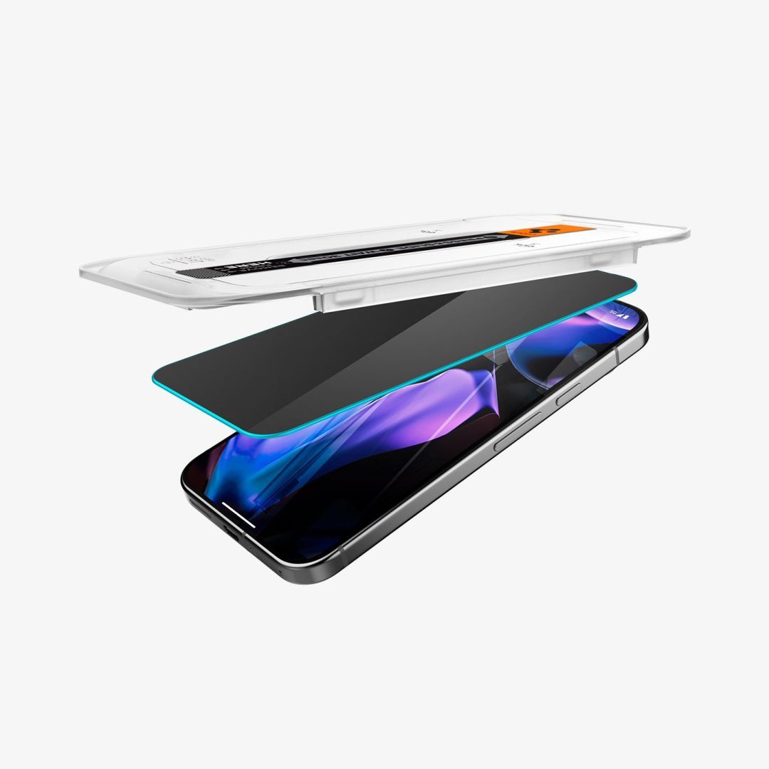 Spigen Glass tR EZ Fit (Privacy) Google Pixel 9 Pro/9 2 Pack