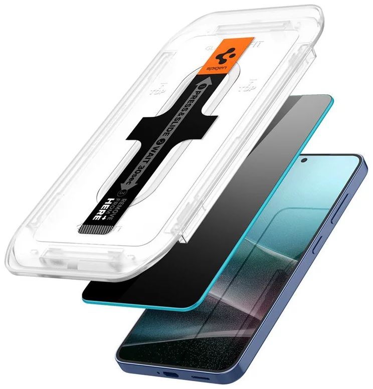 Spigen Glass tR EZ Fit HD (Privacy) 2 Pack - Samsung Galaxy S25+/S24+ Spigen Glass tR EZ Fit HD (Privacy) 2 Pack - Samsung Galaxy S25+/S24+