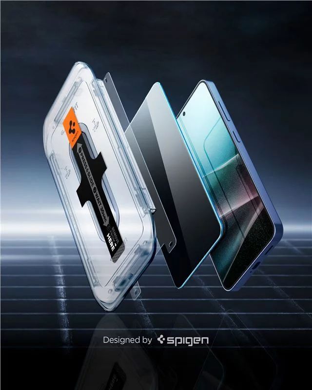 Spigen Glass tR EZ Fit HD (Privacy) 2 Pack - Samsung Galaxy S25+/S24+ Spigen Glass tR EZ Fit HD (Privacy) 2 Pack - Samsung Galaxy S25+/S24+