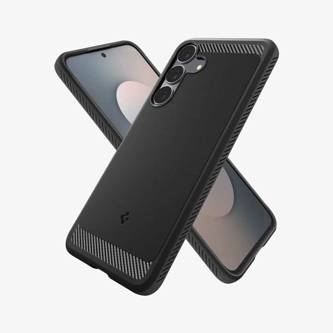 Spigen Rugged Armor case for Samsung Galaxy S25 FE Matte Black