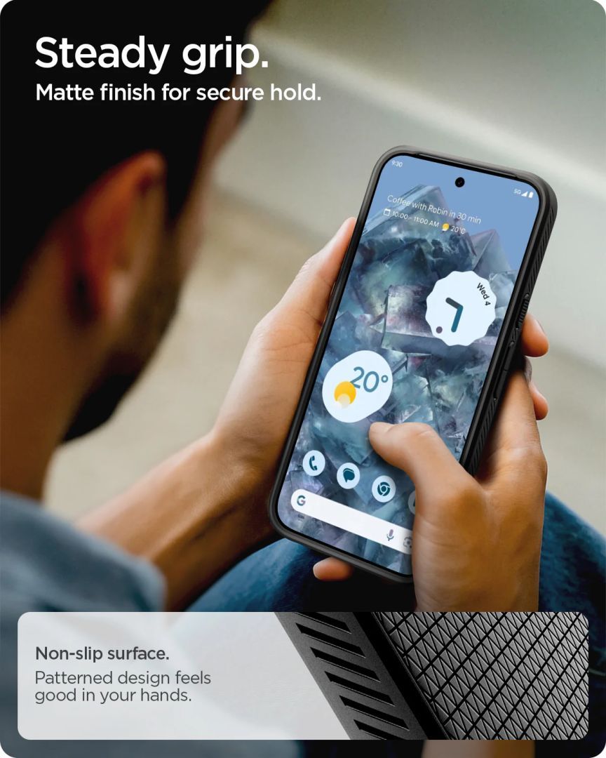 Spigen Liquid Air case for Google Pixel 10 Pro XL Matte Black