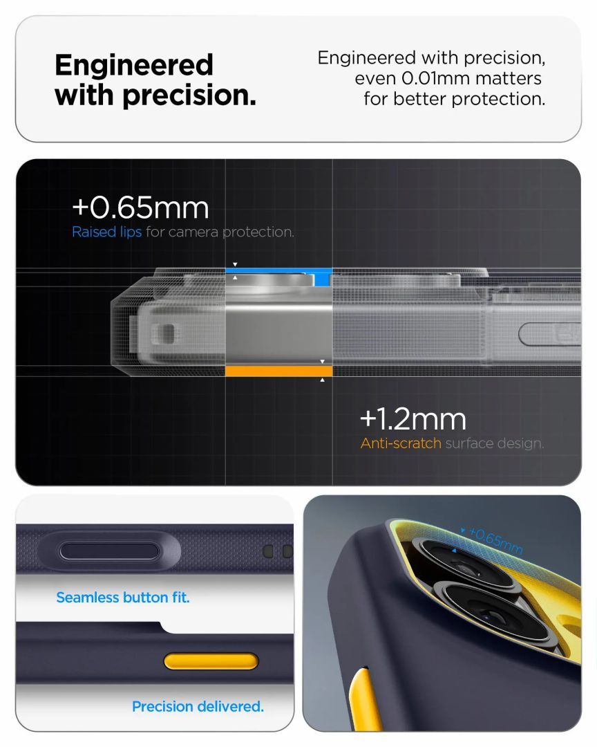 Spigen Nano Pop MagSafe case for iPhone 17 Blueberry Navy