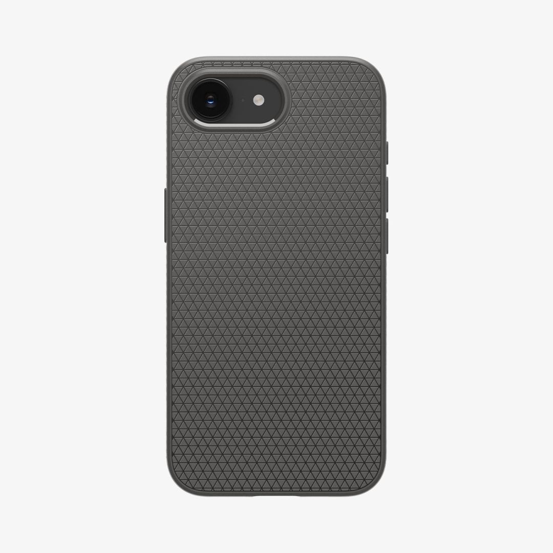 Spigen Liquid Air iPhone 16e case Marble Grey