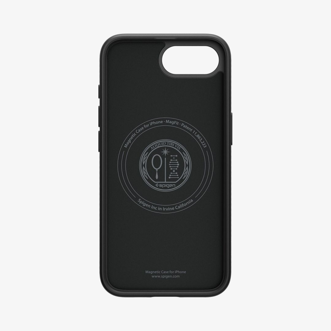 Spigen Liquid Air MagSafe case for iPhone 16e Matte Black