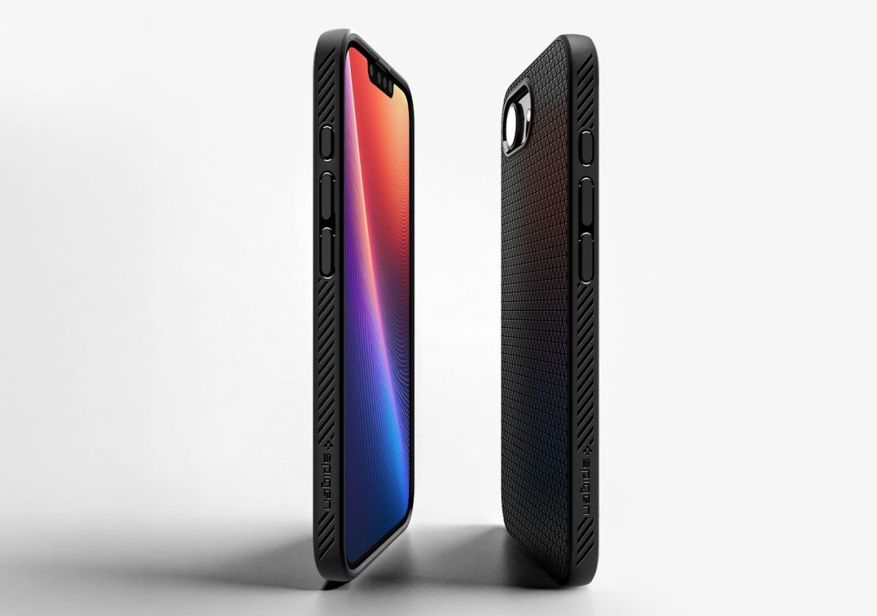 Spigen Liquid Air MagSafe case for iPhone 16e Matte Black