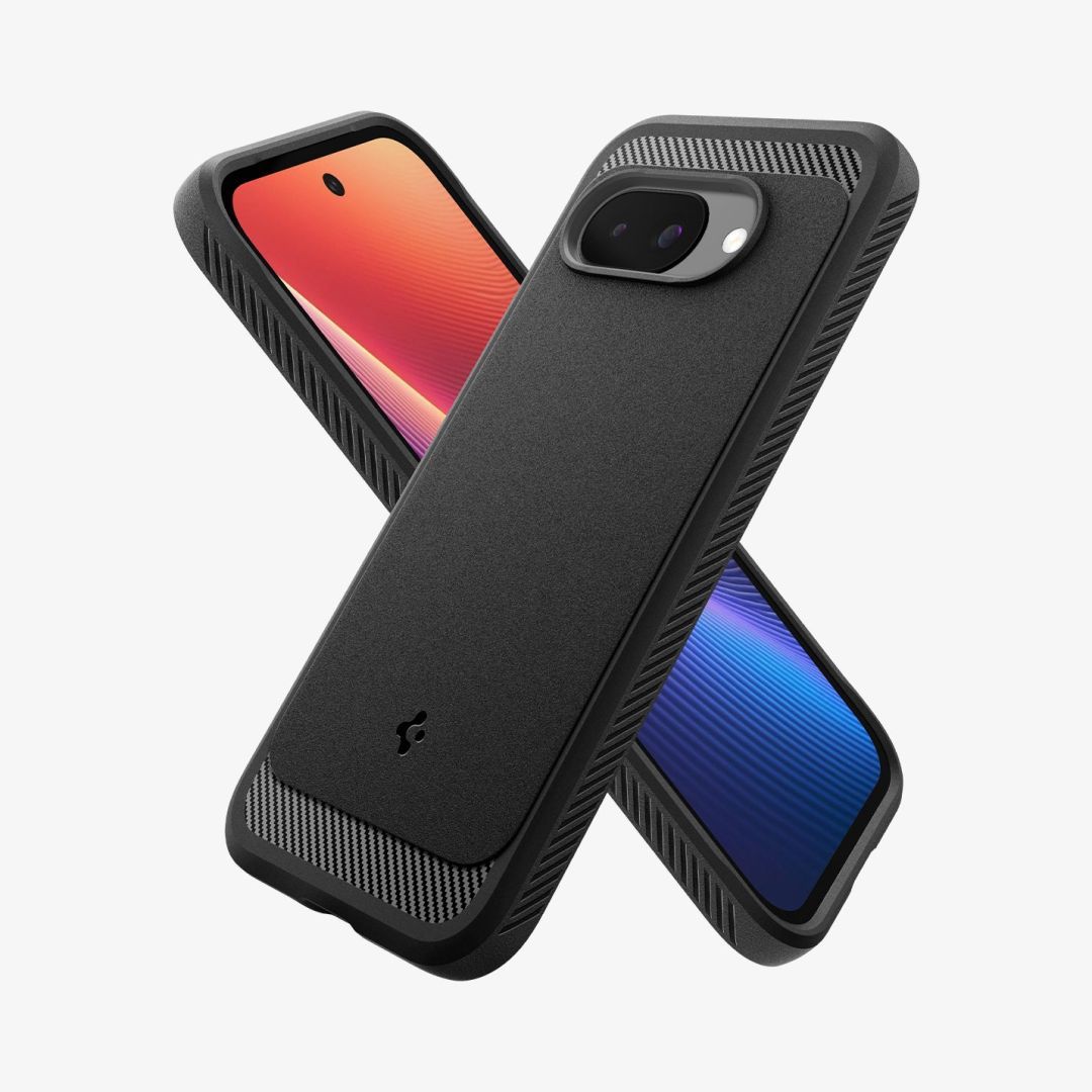 Spigen Rugged Armor MagSafe Google Pixel 9a Matte Black Spigen Rugged Armor MagSafe Google Pixel 9a Matte Black