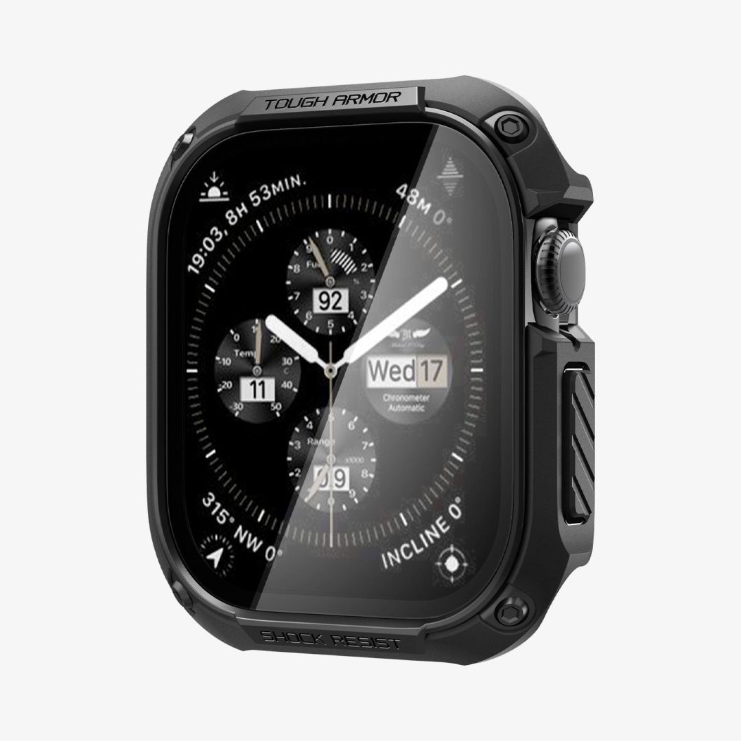 Spigen Tough Armor Apple Watch 10 46mm Black Spigen Tough Armor Apple Watch 10 46mm Black