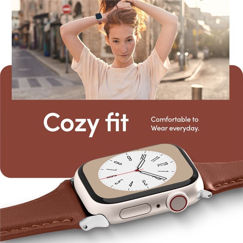 Spigen Kajuk Watch Band, chestnut - Apple Watch 41mm/40mm/38mm Spigen Kajuk Watch Band, chestnut - Apple Watch 41mm/40mm/38mm