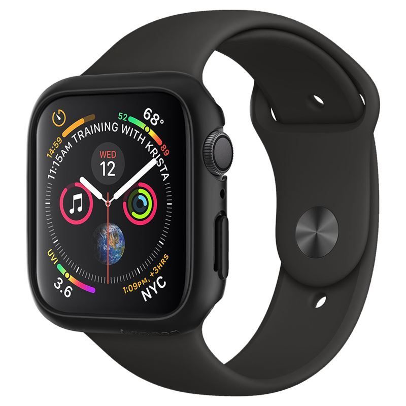 Spigen Thin Fit, black - Apple Watch SE 2022/6/SE/5/4 (44 mm) Spigen Thin Fit, black - Apple Watch SE 2022/6/SE/5/4 (44 mm)