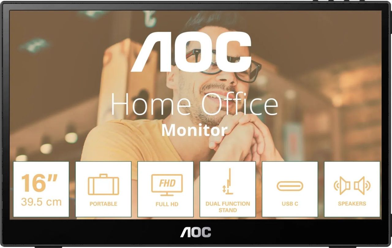 AOC 15,6" 16T3EA IPS LED AOC 15,6" 16T3EA IPS LED