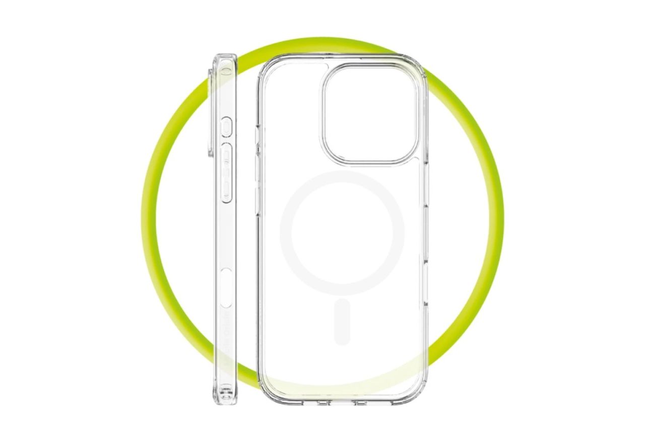 Mobile Origin Hybrid MagSafe Case for iPhone 16e Clear