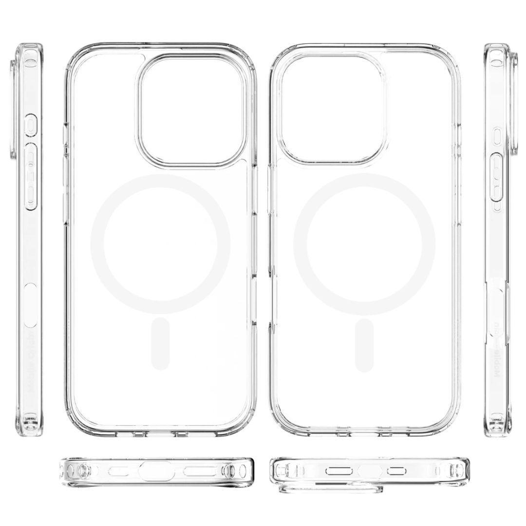 Mobile Origin Hybrid MagSafe Case for iPhone 16e Clear