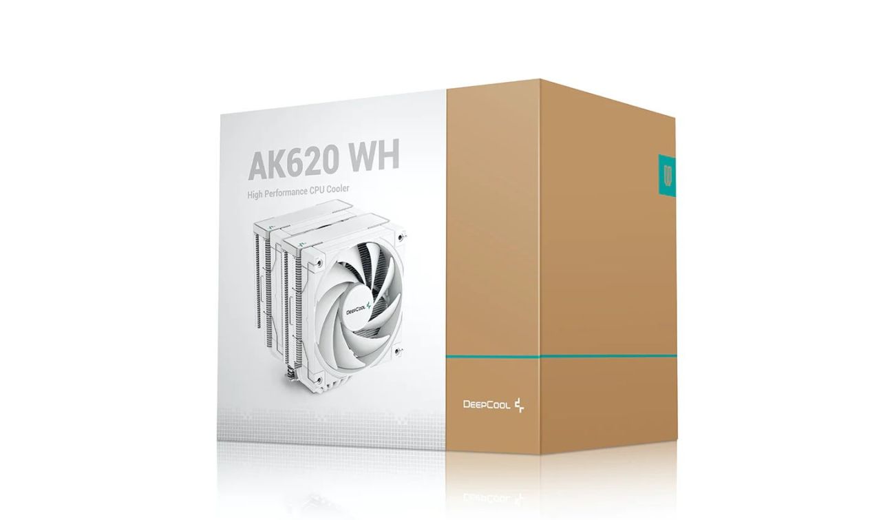 DeepCool AK620 White CPU Cooler DeepCool AK620 White CPU Cooler