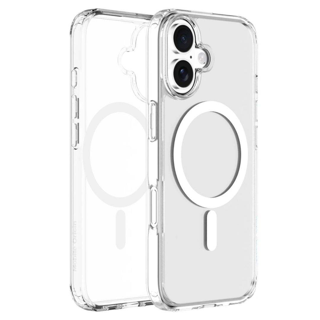 Mobile Origin Hybrid MagSafe Case for iPhone 17 Clear