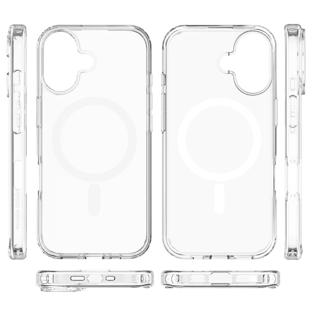 Mobile Origin Hybrid MagSafe Case for iPhone 17 Clear