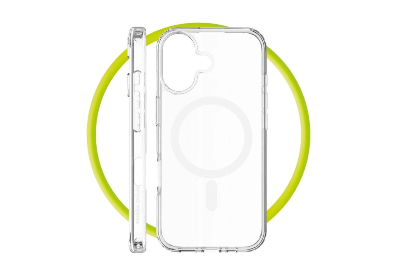 Mobile Origin Hybrid MagSafe Case for iPhone 17 Clear