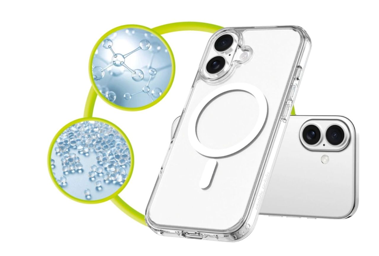 Mobile Origin Hybrid MagSafe Case for iPhone 17 Clear