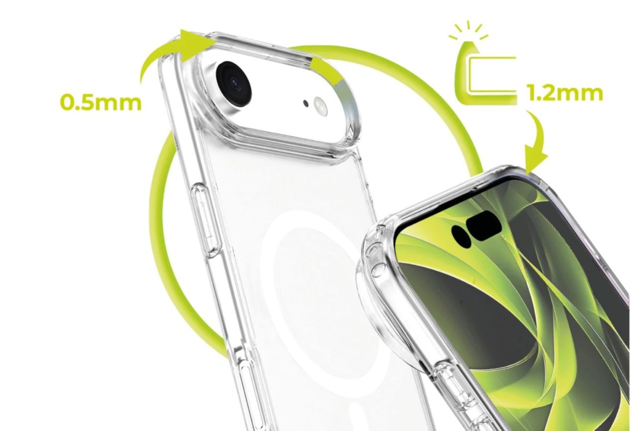 Mobile Origin Hybrid MagSafe Case for iPhone Air Clear