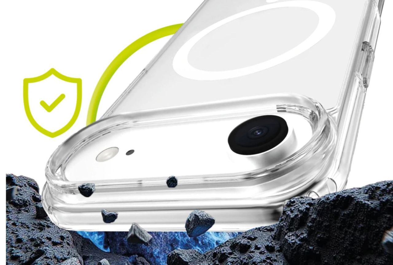 Mobile Origin Hybrid MagSafe Case for iPhone Air Clear