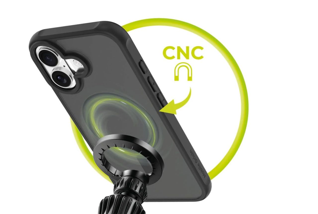 Mobile Origin Hybrid MagSafe Case for iPhone 16 Matte Black