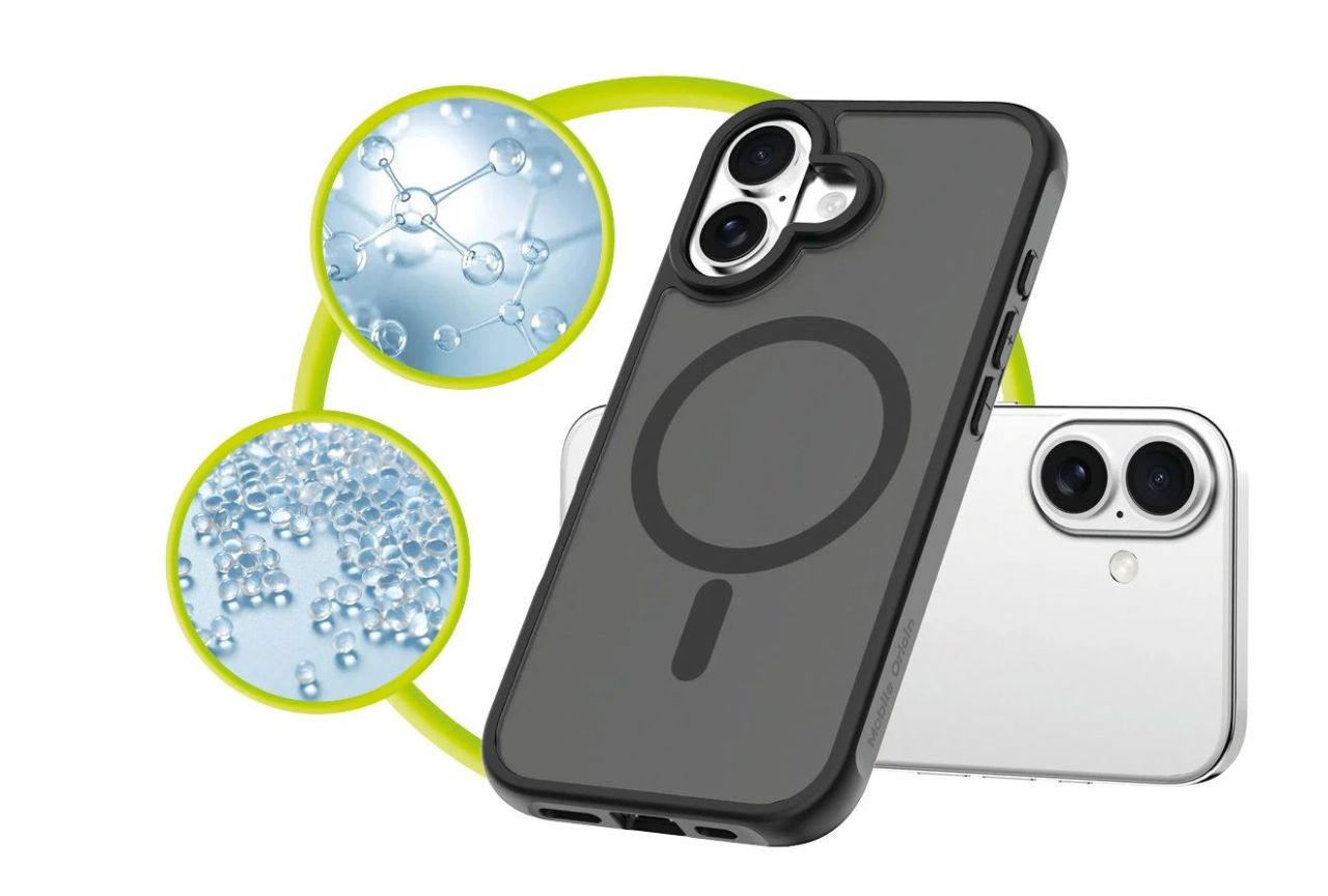 Mobile Origin Hybrid MagSafe Case for iPhone 16 Matte Black