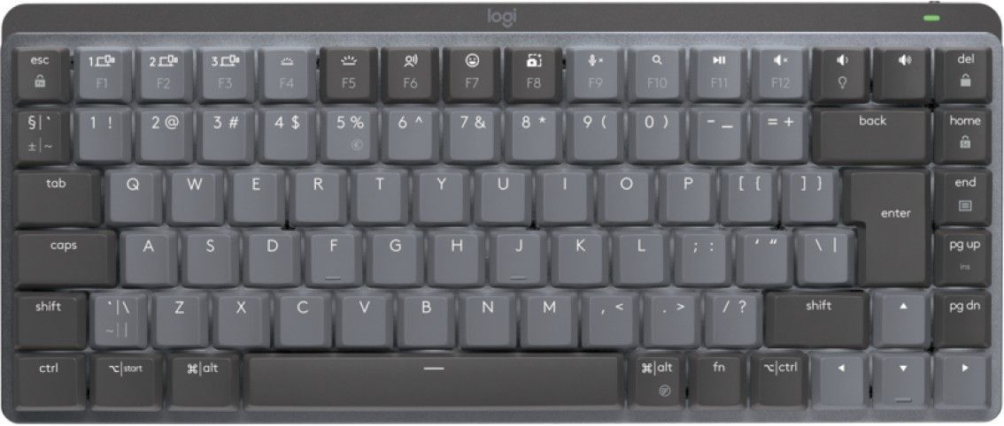 Logitech MX Mechanical Mini Linear Mechanical Wireless Keyboard Graphite Grey US Logitech MX Mechanical Mini Linear Mechanical Wireless Keyboard Graphite Grey US