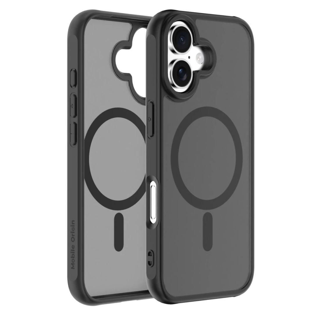 Mobile Origin Hybrid MagSafe Case for iPhone 17 Matte Black