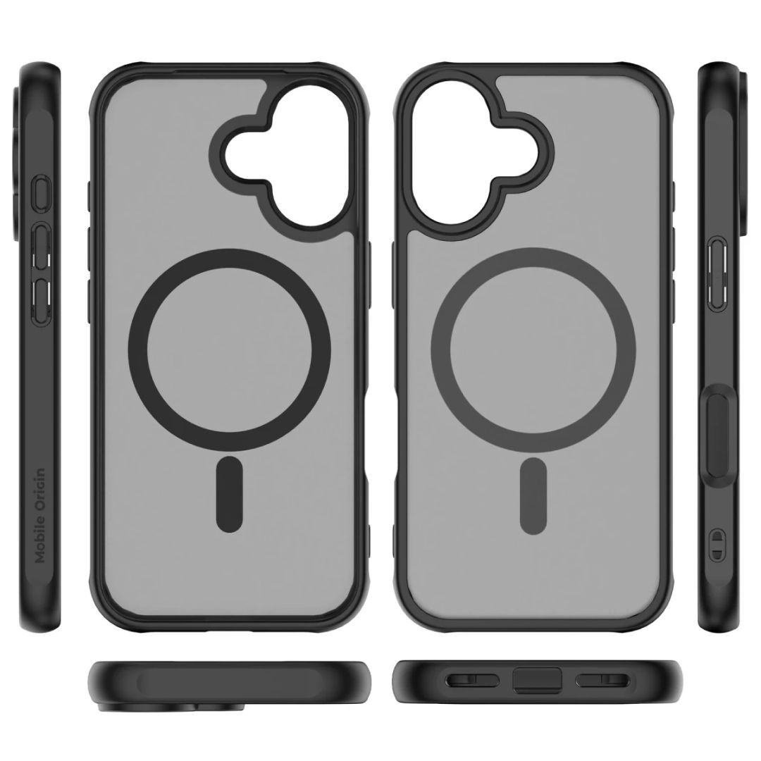 Mobile Origin Hybrid MagSafe Case for iPhone 17 Matte Black