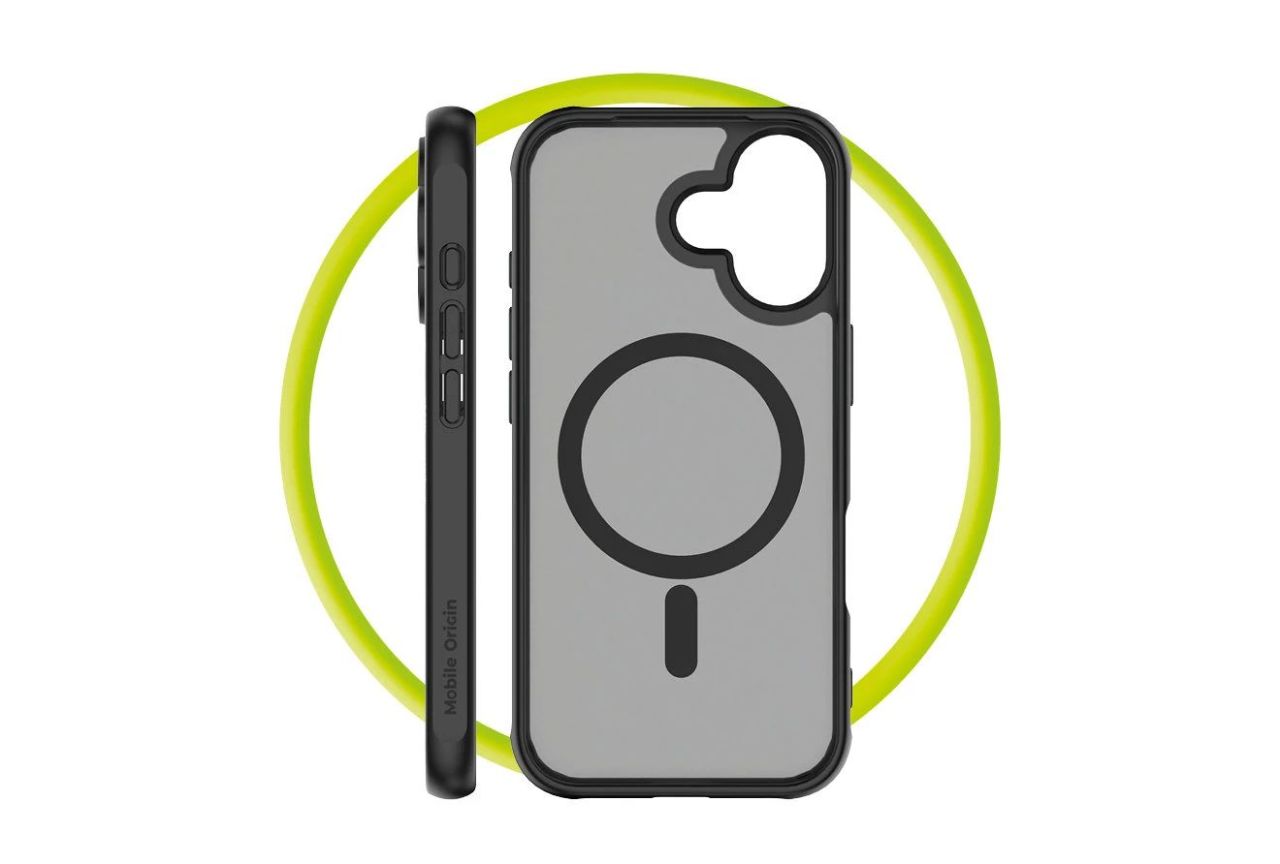 Mobile Origin Hybrid MagSafe Case for iPhone 17 Matte Black