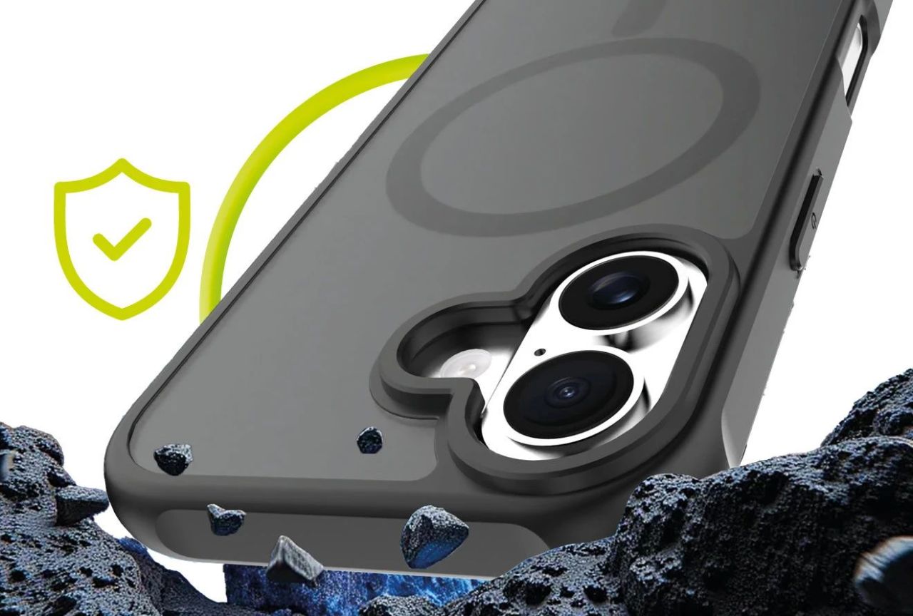 Mobile Origin Hybrid MagSafe Case for iPhone 17 Matte Black