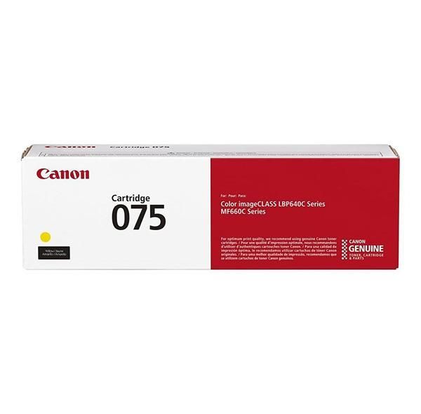 Canon 075 Yellow toner