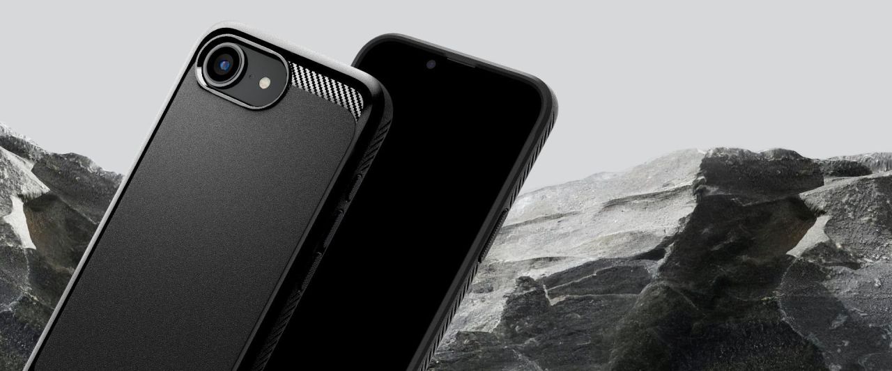 Spigen Rugged Armor MagSafe iPhone 16e Matte Black Spigen Rugged Armor MagSafe iPhone 16e Matte Black