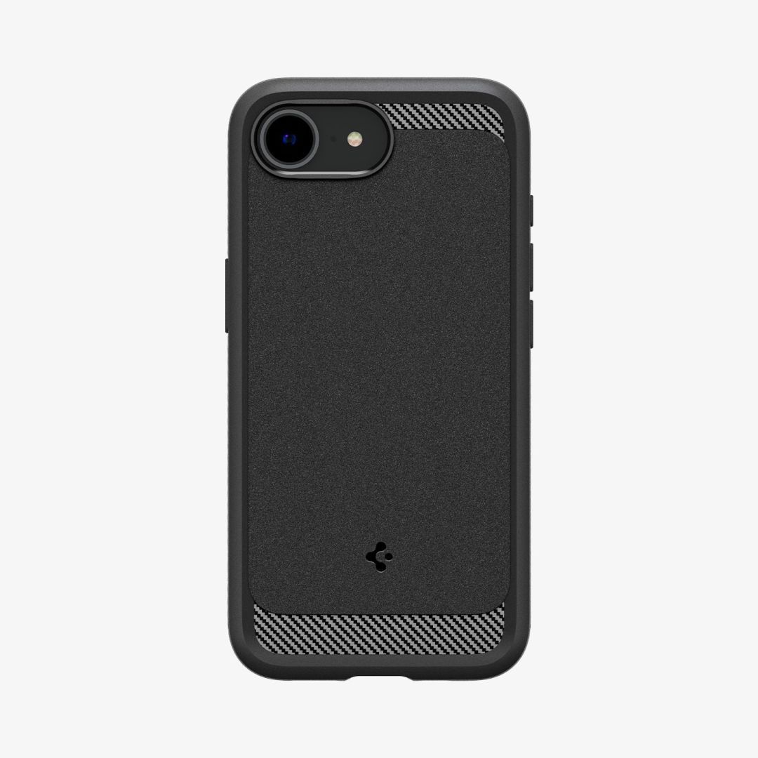 Spigen Rugged Armor MagSafe iPhone 16e Matte Black Spigen Rugged Armor MagSafe iPhone 16e Matte Black