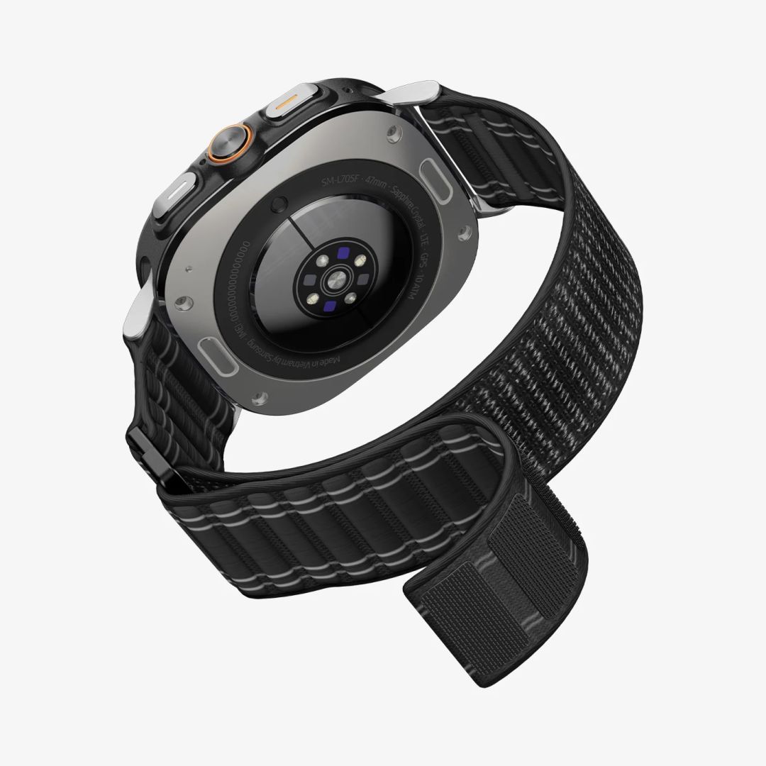 Spigen Fabric Band (hook-and-loop) for Samsung Galaxy Watch Ultra 47mm Black